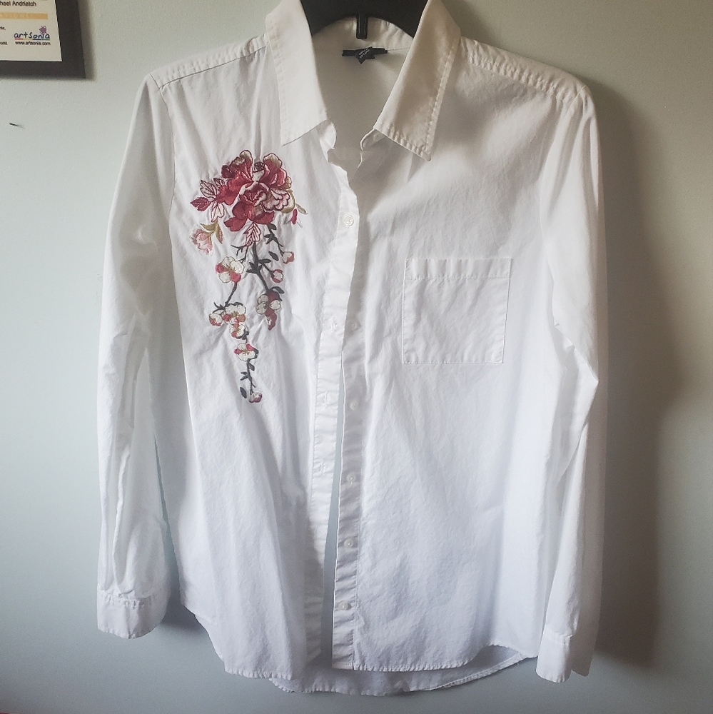 Ana Button Down Top